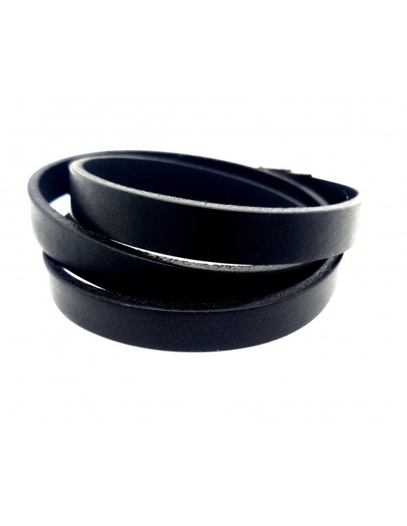 Men's leather bracelet