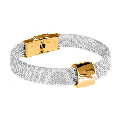 Delicate stainless steel bracelet