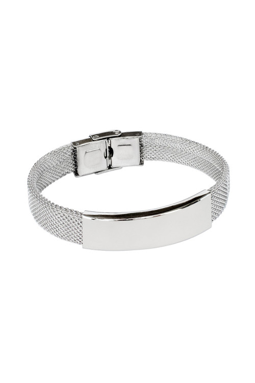Women's delicate stainless steel bracelet – elegant, classic style