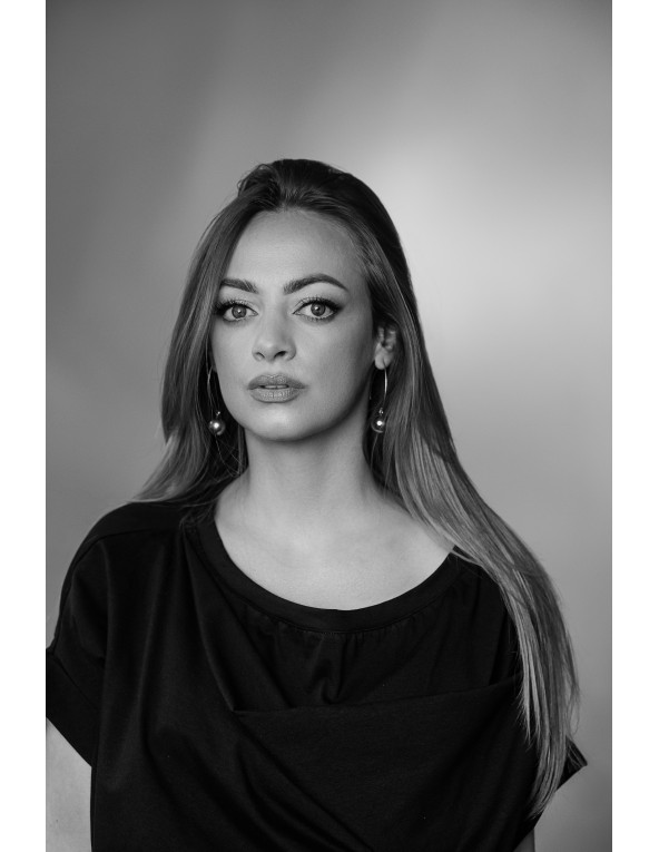 Silver ball earrings made of sterling silver 925 and stainless steel, minimalist design