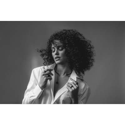 Black matte stainless steel ring 2