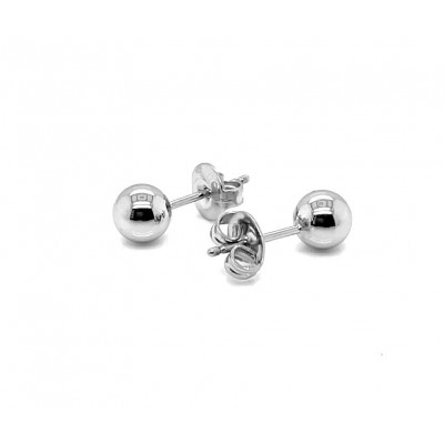 Silver stainless steel stud earrings 2