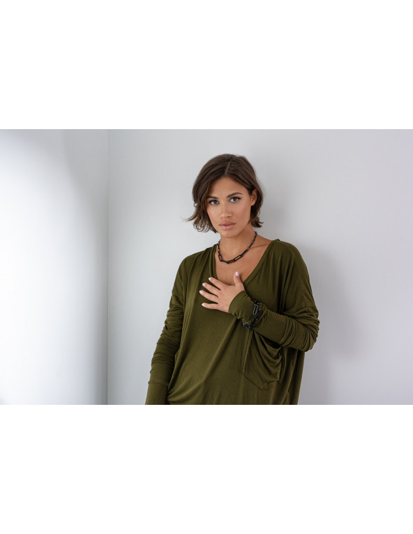 Black stainless steel bracelet with large links