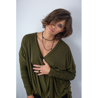 Black matte 2-in-1 stainless steel ring 2