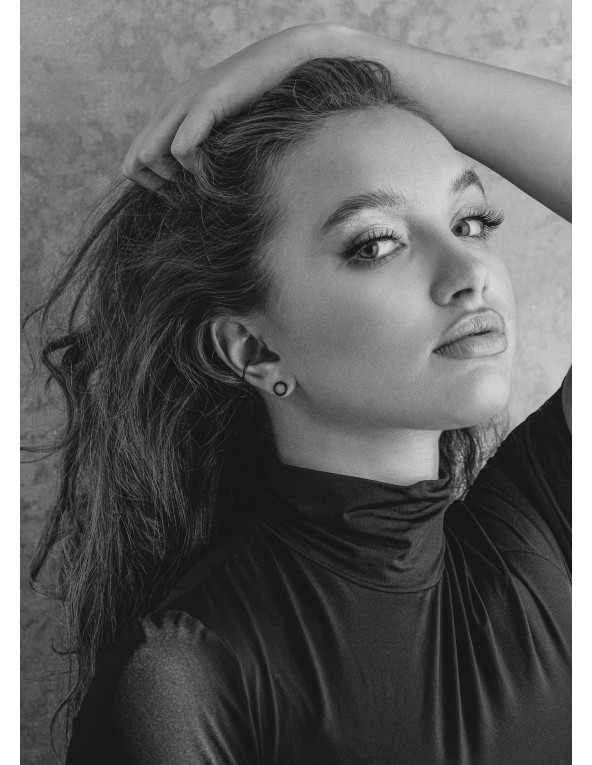 Matte black stainless steel hoop earrings