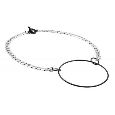 Armadillo necklace in stainless steel