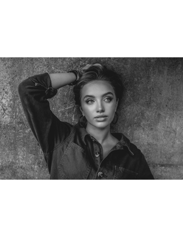 Large black matte stainless steel hoop earrings with a timeless and elegant design.