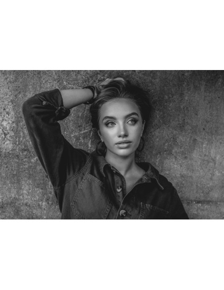 Large black matte stainless steel hoop earrings with a timeless and elegant design.