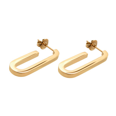 Original gold plated stainless steel earrings