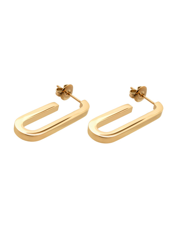 Original gold plated stainless steel earrings
