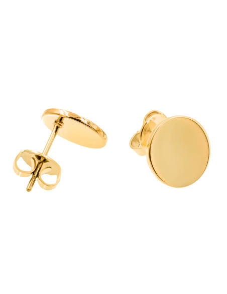 Gold-plated stainless steel 3-in-1 earring set