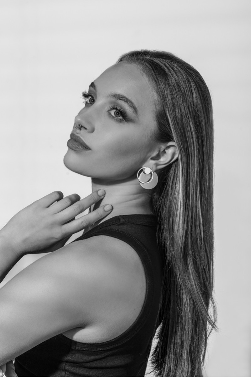 Set of 3-in-1 stainless steel earrings