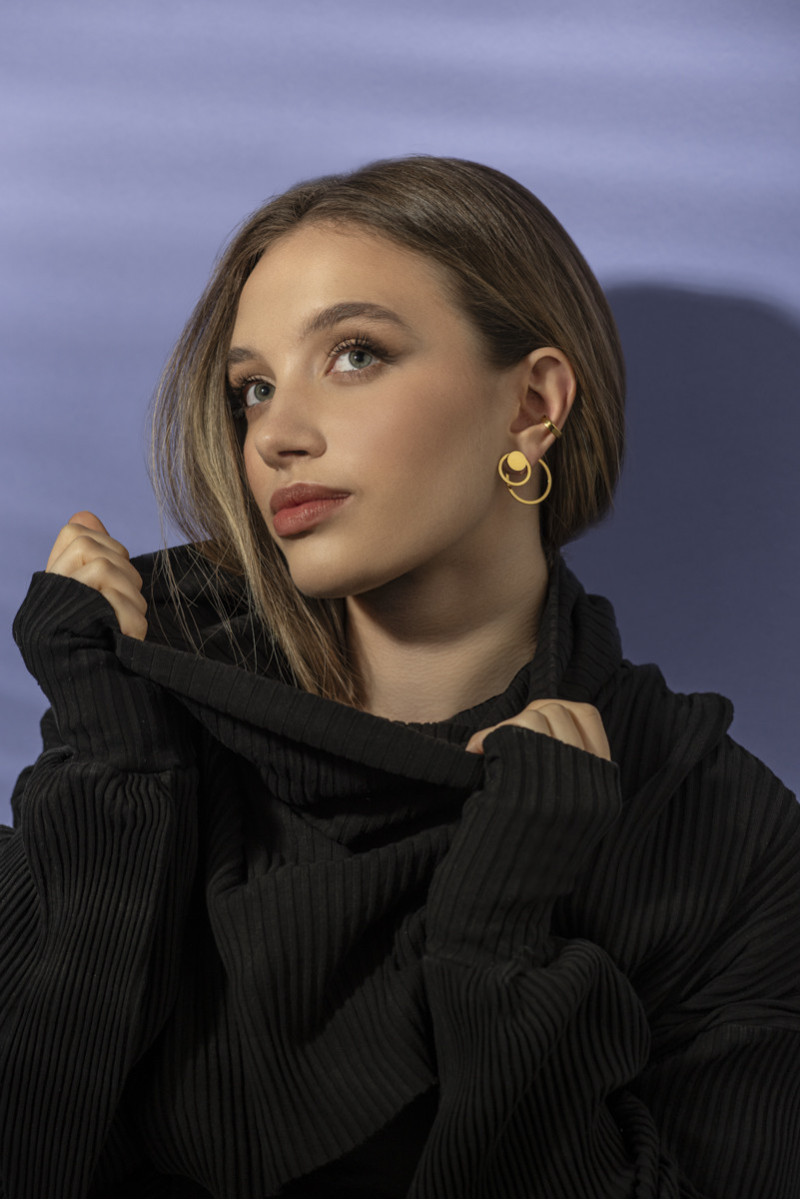 3-in-1 gold-plated stainless steel earring set | moora.eu