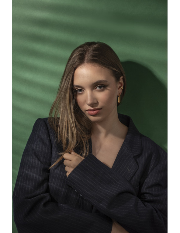 Original gold plated stainless steel earrings