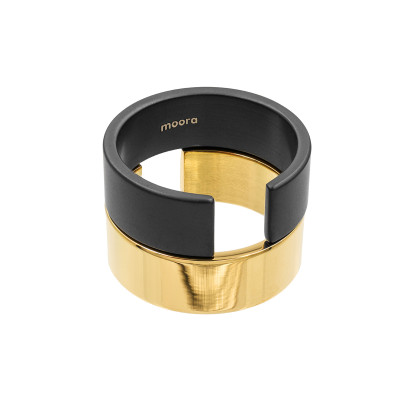 2-in-1 ring. Simple stainless steel rings