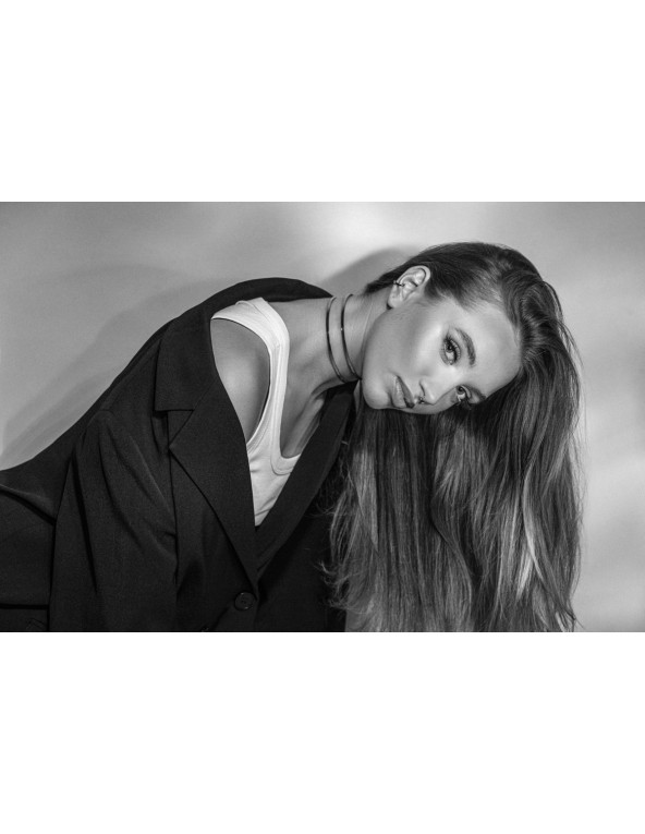 Double gold-plated stainless steel choker