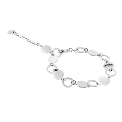 Delicate and subtle stainless steel bracelet