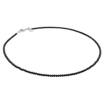 Minimalist onyx necklace