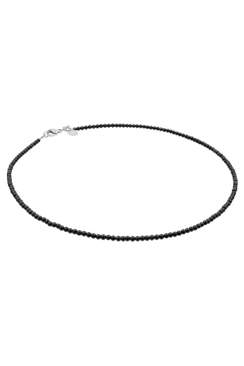 Minimalist onyx necklace