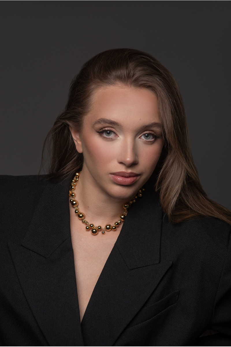 Original gold-plated stainless steel necklace | moora.eu