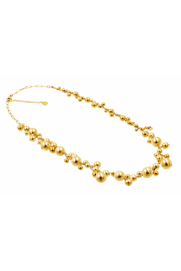 Original necklace with ball charms