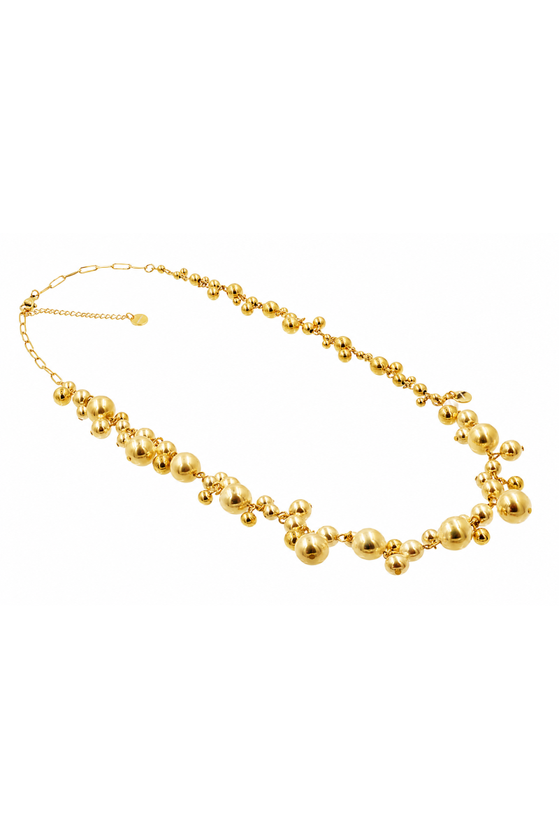 Original necklace with ball charms